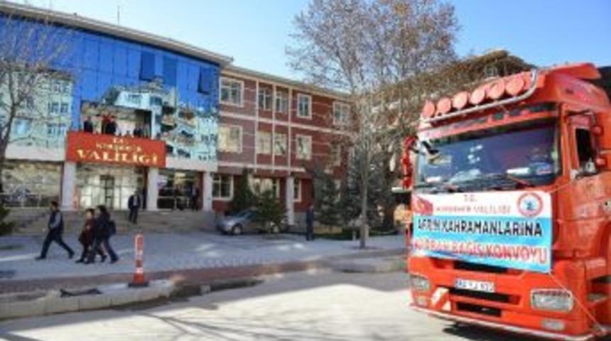 Mehmetçik İçin Toplanan Kurban Etleri Afrin’e Yollandı