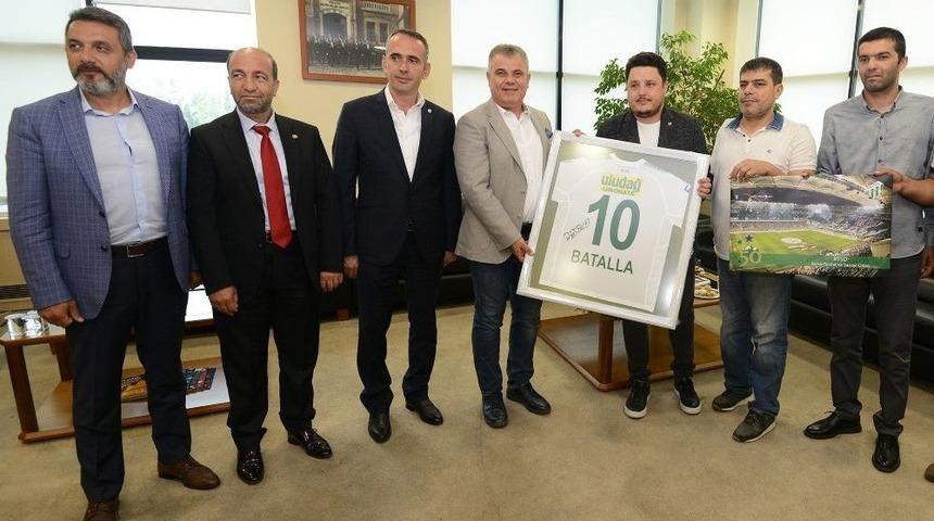 Bursaspor&rsquo;dan Btso&rsquo;ya Teşekk&uuml;r