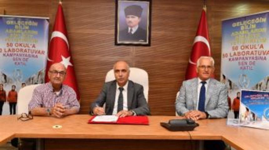 50 Okula 50 Laboratuvar Kampanyası Kapsamında Protokol İmzalandı