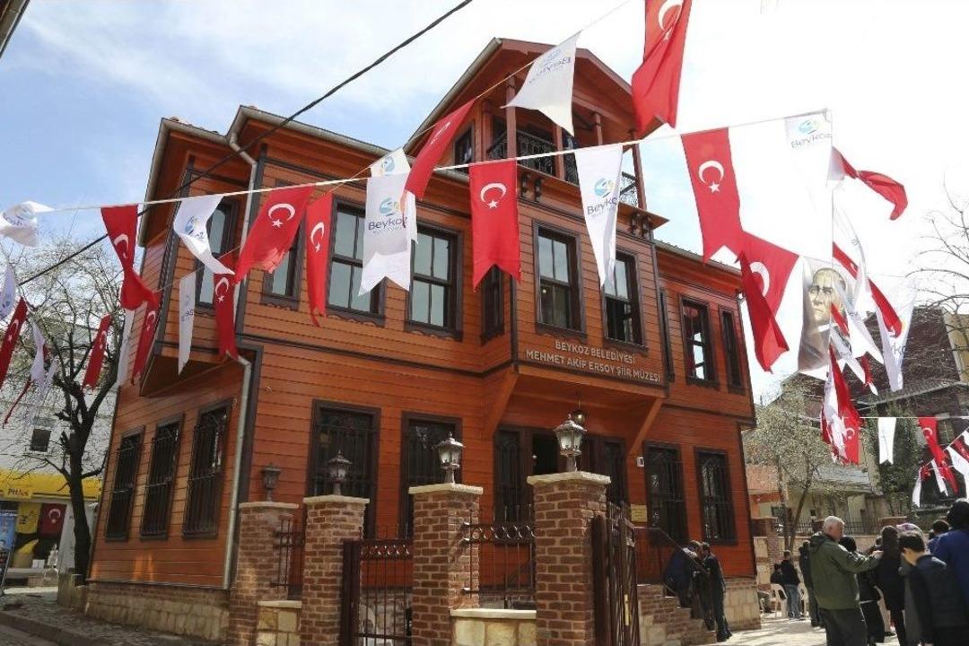Beykoz&rsquo;da Mehmet Akif Ersoy Şiir M&uuml;zesi A&ccedil;ıldı