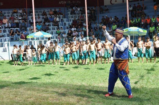 45. Afşin Eshab-ı Kehf Kültür Ve Karakucak Güreş Festivali Başladı