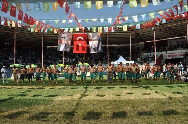 45. Afşin Eshab-ı Kehf Kültür Ve Karakucak Güreş Festivali Başladı