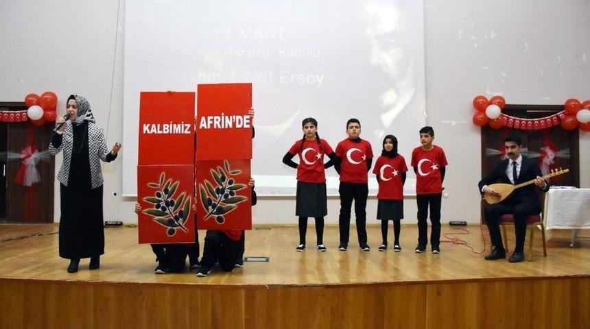 Muş&rsquo;ta İstiklal Marşı&rsquo;nın Kabul&uuml; Ve Mehmet Akif Ersoy&rsquo;u Anma Programı