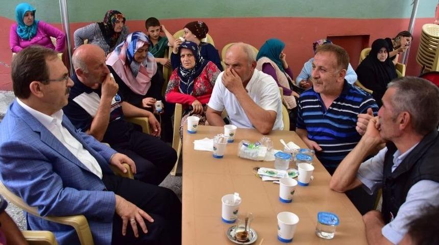 Başkan Şahin, Şehit Adem G&uuml;ven&rsquo;in Ailesini Ziyaret Etti