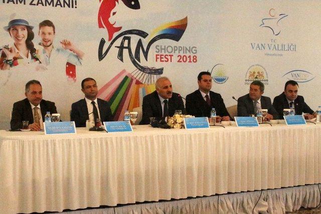 Van’da ‘shopping Fest’ Tanıtım Toplantısı