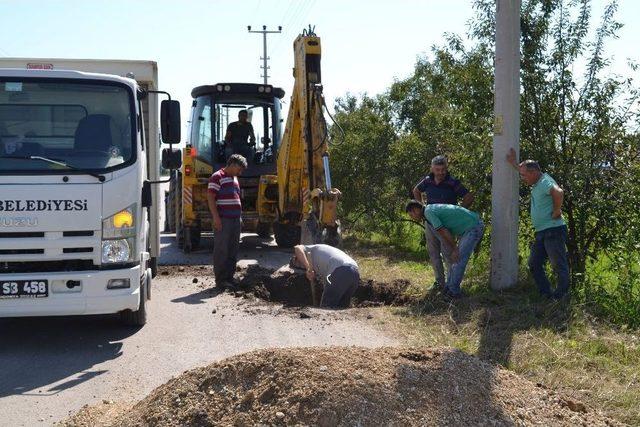 Şuhut’ta Su Arıza Ekipleri Çalışmalarına Devam Ediyor