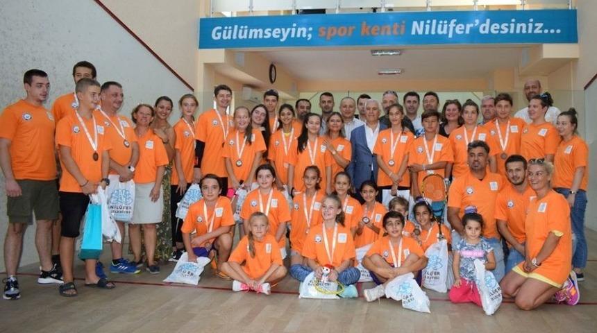 Nilüfer Uluslararası Squash Festivali’nde Ödüller Sahiplerini Buldu