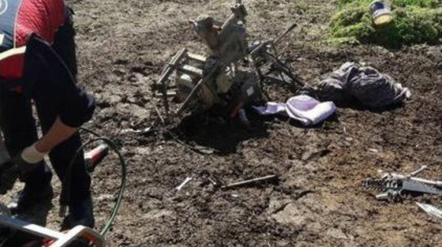 Ayağını Tarım Aracına Kaptırdı