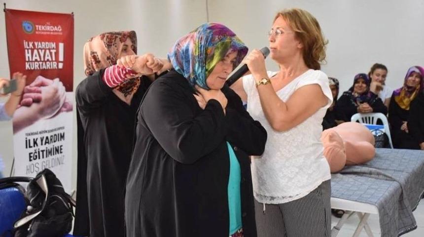 İlk Yardım Eğitimleri Malkara İl&ccedil;esi İle Devam Etti