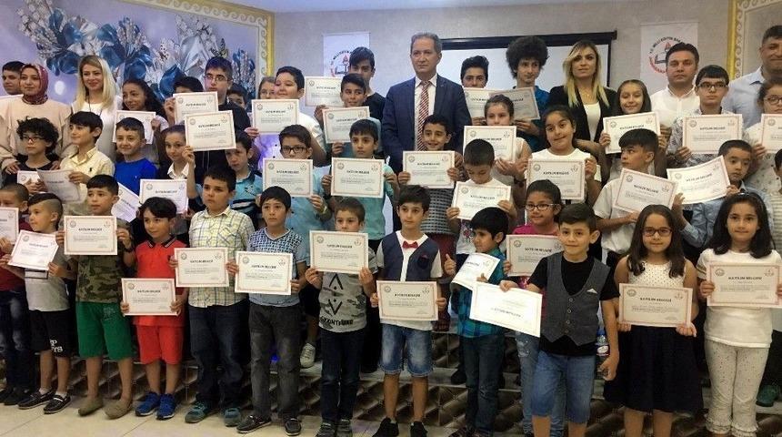 Stem Çalışmalarında 70 Öğrenciye Katılım Belgesi Verildi