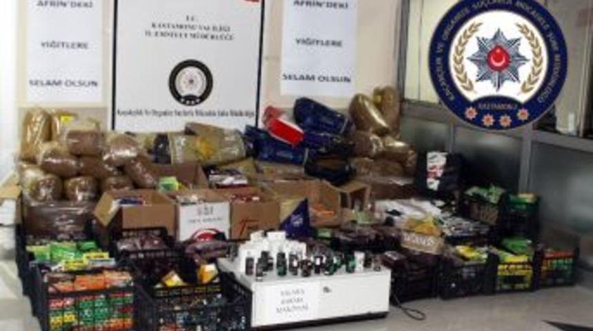 Kastamonu&rsquo;da 70 Bin Liralık T&uuml;t&uuml;n Operasyonu