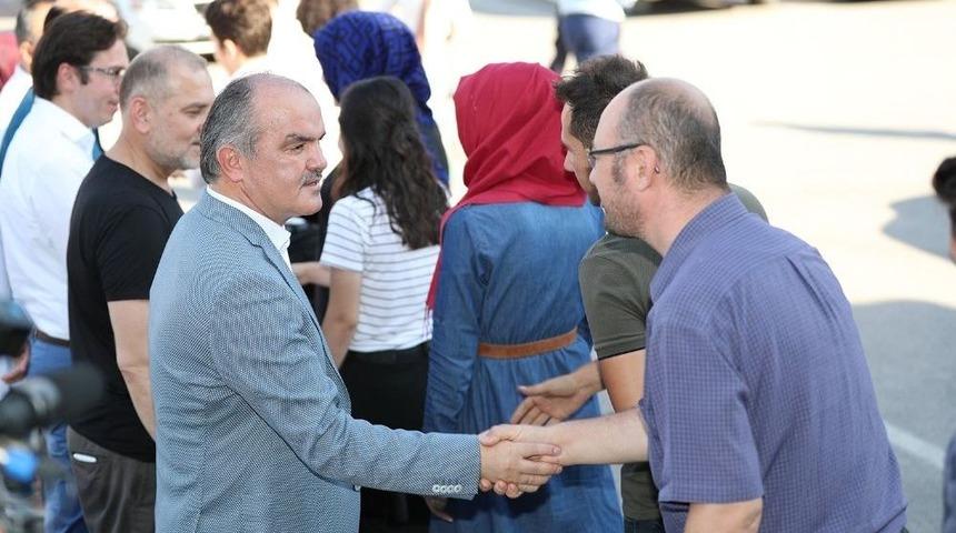 Pamukkale&rsquo;de Belediyesi Bayramlaştı