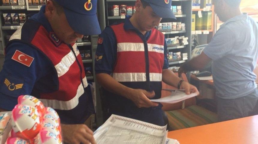 Salihli Jandarmadan Huzur Ve G&uuml;ven Uygulaması