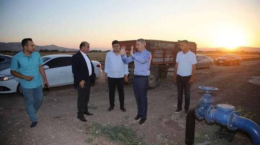 Başkan Yanılmaz, İ&ccedil;me Suyuyla İlgili &Ccedil;alışmaları İnceledi