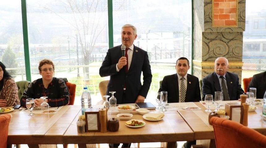 Kerim Yılmaz, Muhtarlar İle Bir Araya Geldi