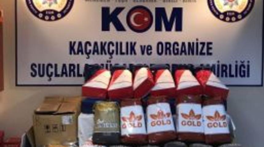 Aliağa’da 300 Kilo Kaçak Tütün Ele Geçirildi