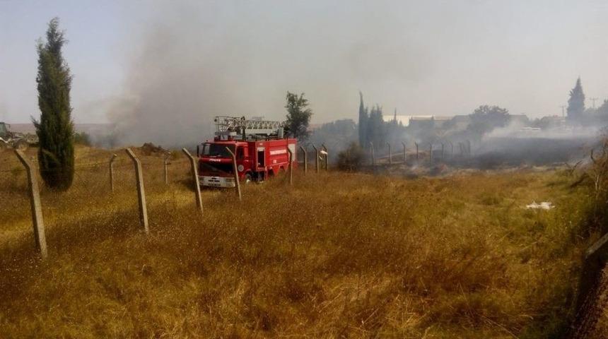 Hayrabolu&rsquo;da Otluk Alanda Yangın