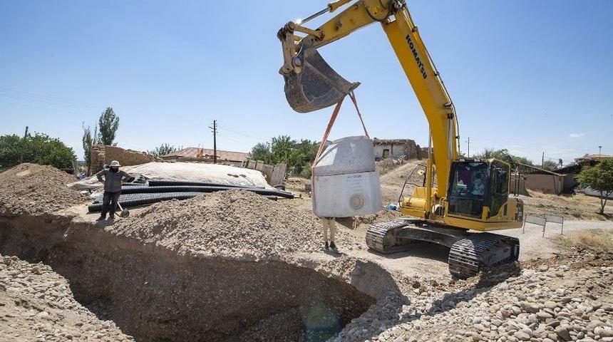 Ambarcık Mahallesi&rsquo;ne 3 Kilometrelik Kanalizasyon Altyapısı