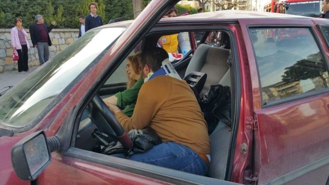 Denizli&rsquo;de Trafik Kazası: 6 Yaralı