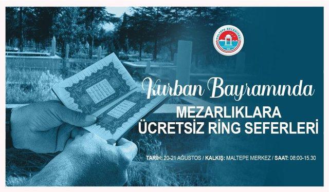 Kurban Bayramı’nda Mezarlıklara Ücretsiz Ring Seferi