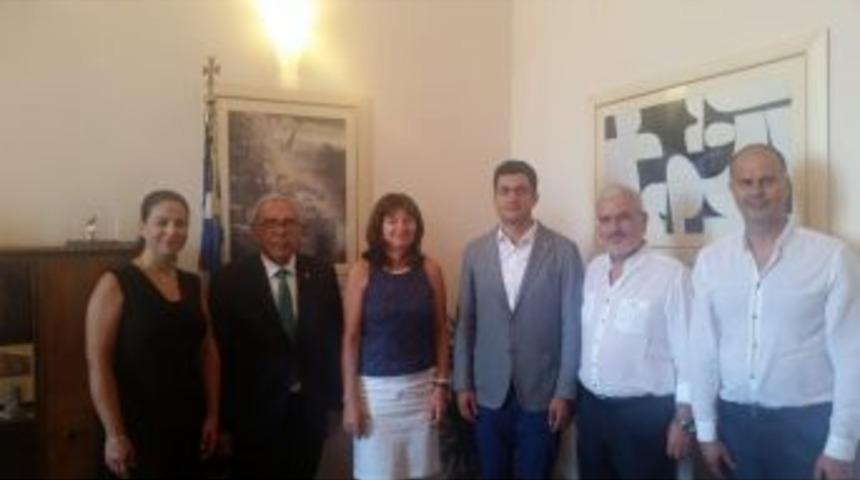 Ayso Y&ouml;netiminden Yunanistan Başkonsolosluğuna Ziyaret