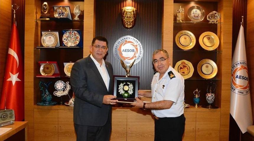 Tuğgeneral Cengiz Yıldız&rsquo;dan Aesob&rsquo;a Veda Ziyareti