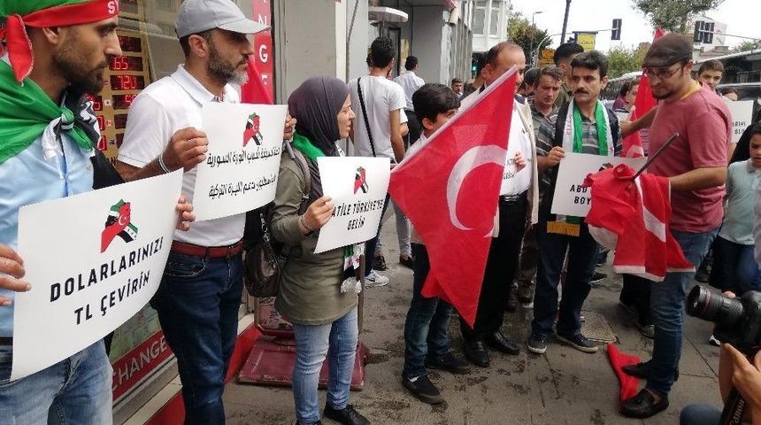 Araplar, T&uuml;rkiye&rsquo;ye Destek İ&ccedil;in Dolar Yaktı, Dolar Bozdu