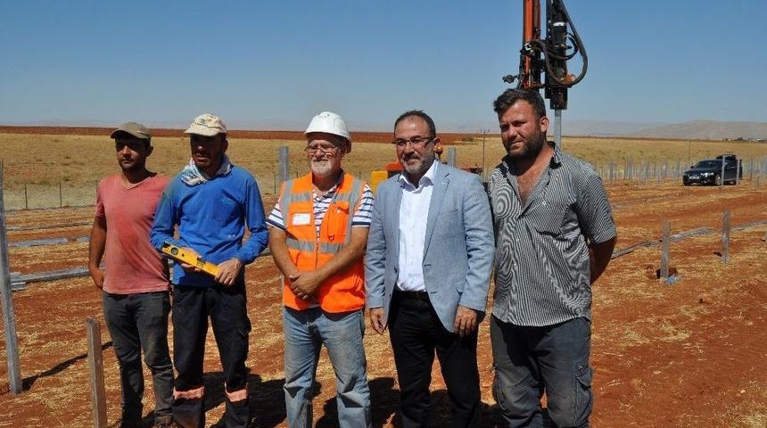 Afşin Belediyesi G&uuml;neş Enerji Santrali Kuruyor