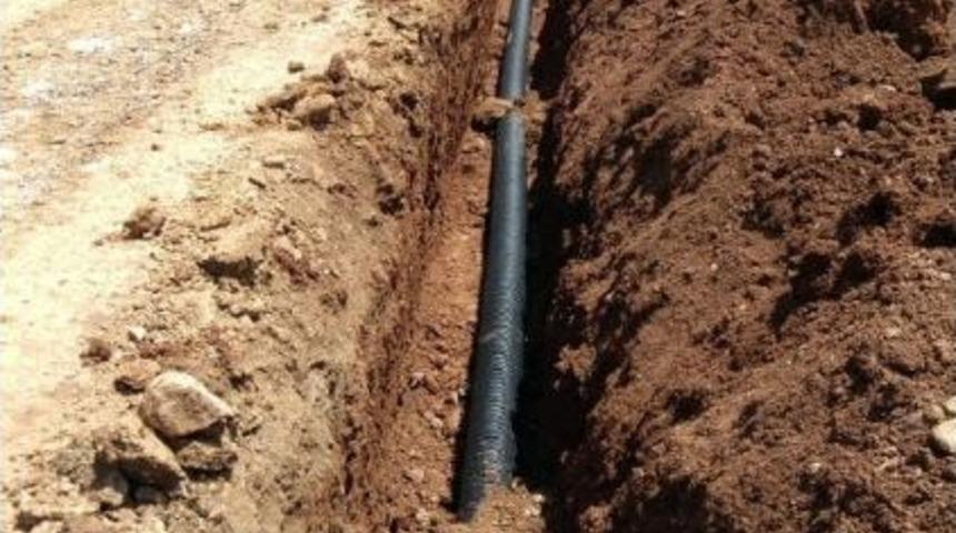 B&uuml;y&uuml;kşehir&rsquo;in İl&ccedil;elerdeki Altyapı &Ccedil;alışmaları Devam Ediyor