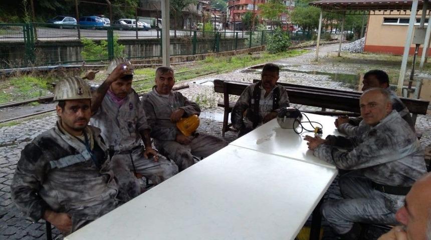 Demirci, Gelik&rsquo;te Maden Ocağına İndi