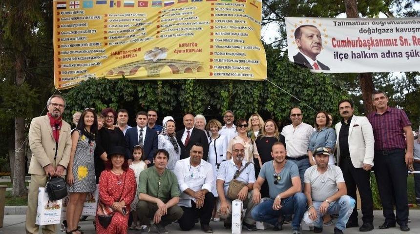 Taşk&ouml;pr&uuml; 3. Uluslararası Resim &Ccedil;alıştayı Sona Erdi