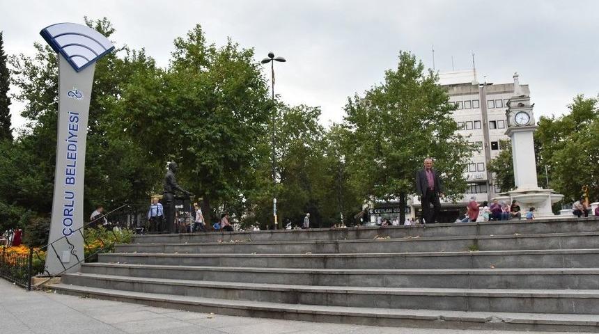 &Ccedil;orlu&rsquo;da İnternet Bedava