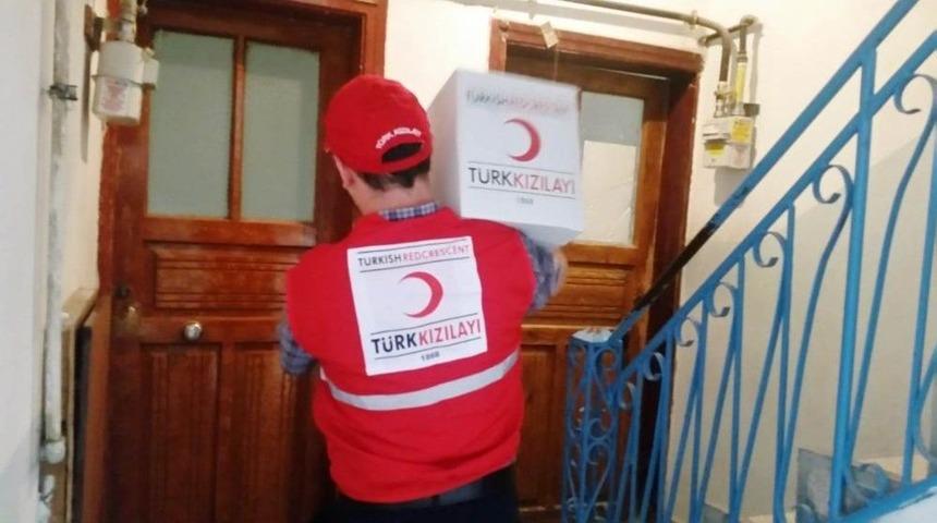 Kızılay&rsquo;dan İhtiya&ccedil; Sahibi Ailelere Gıda Yardımı