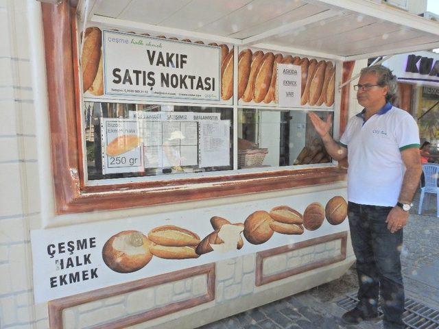 Çeşme Halk Ekmek ’askıda Ekmek’ Uygulaması Başlattı