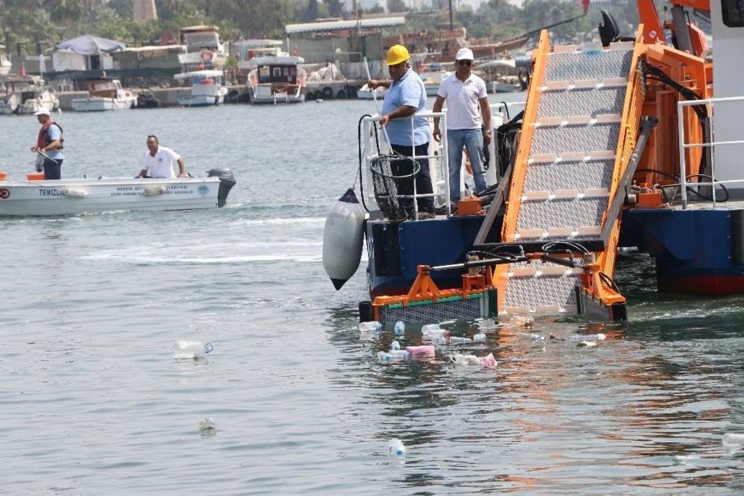 5 Ayda Denizden Yaklaşık 500 Ton &Ccedil;&ouml;p &Ccedil;ıktı