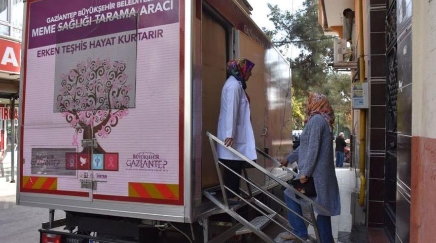 B&uuml;y&uuml;kşehir&rsquo;in Mobil Mamografi Tarama Aracı Batman&rsquo;da