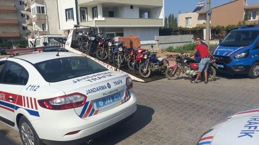 Jandarmadan Motosiklet Operasyonu