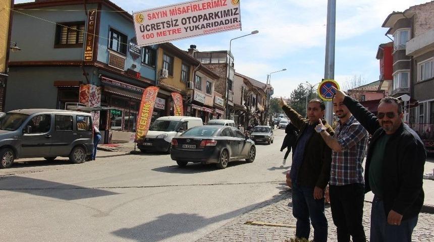 Odunpazarı Esnafı B&ouml;lgesine Sahip &Ccedil;ıkıyor