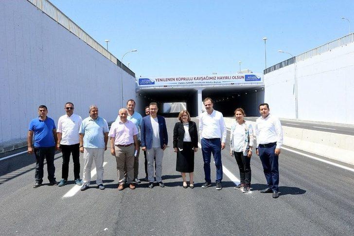 Mezarlık Kavşağı Köprüsü Bayram Öncesinde Trafiğe Açıldı G4