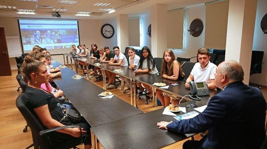 Yaz Okulu İçin Almanya’dan Geldiler