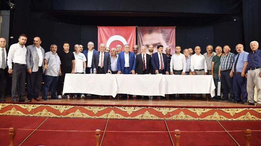 Aski Muhtarları Dinledi