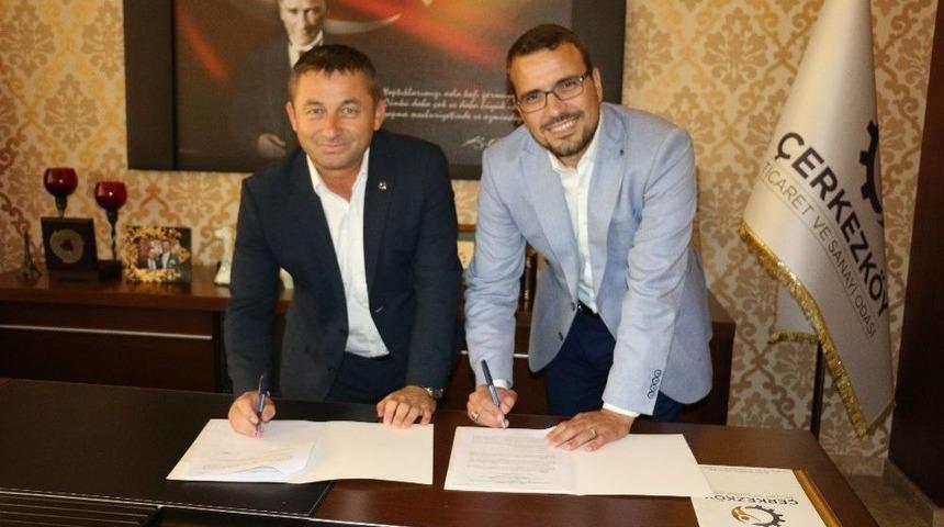 &Ccedil;erkezk&ouml;y Tso İle Kosgeb Arasında İşbirliği Protokol&uuml;