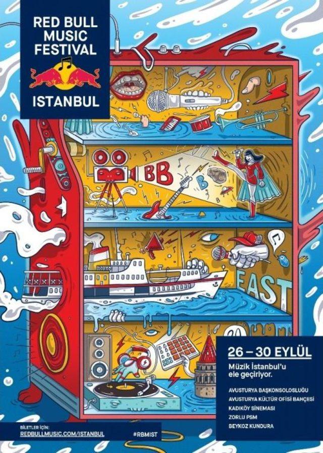 Red Bull Music Festival Eylül Ayında İstanbul’da