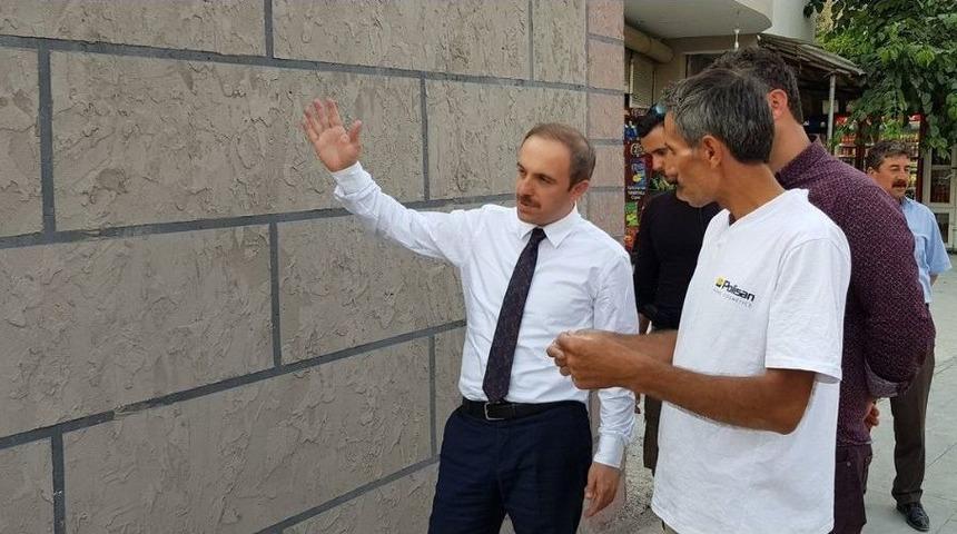 Hakkari&rsquo;deki İstinat Duvarları G&uuml;zelleşiyor