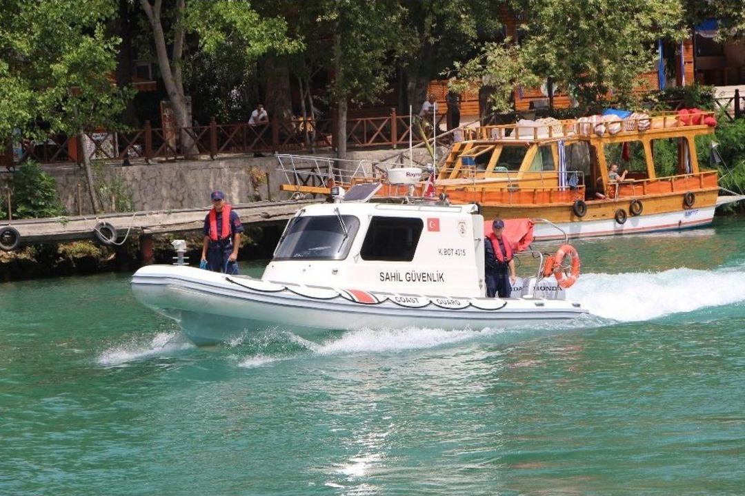 Manavgat Irmağı, Sahil G&uuml;venlik Tarafından Denetlenecek