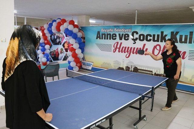 Beyşehir Belediyesi Anne Ve Çocuk Kulübü Hizmete Açıldı