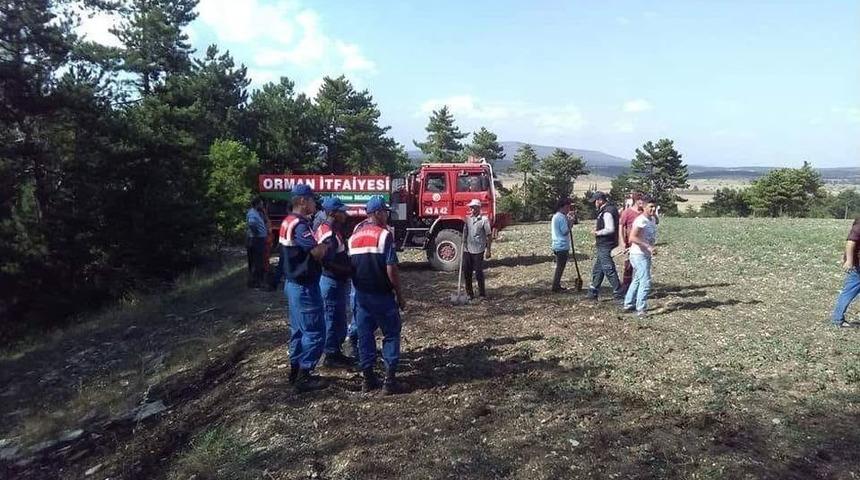 Yangının Büyümesini İmam Önledi