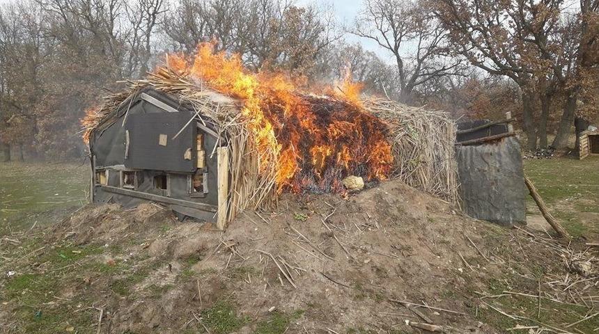 2 Adet G&uuml;me Yakılarak İmha Edildi