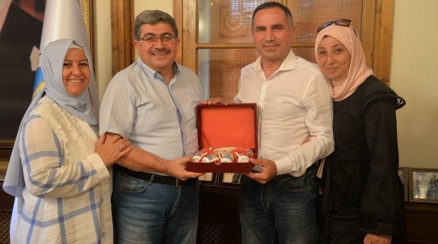 Fas Konsolos Yardımcısı Yaşar&rsquo;dan Başkan Can&rsquo;a Ziyaret