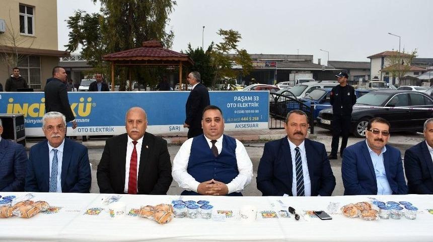 Başkan Can Sanayi Sitesi Esnaflarıyla Bir Araya Geldi